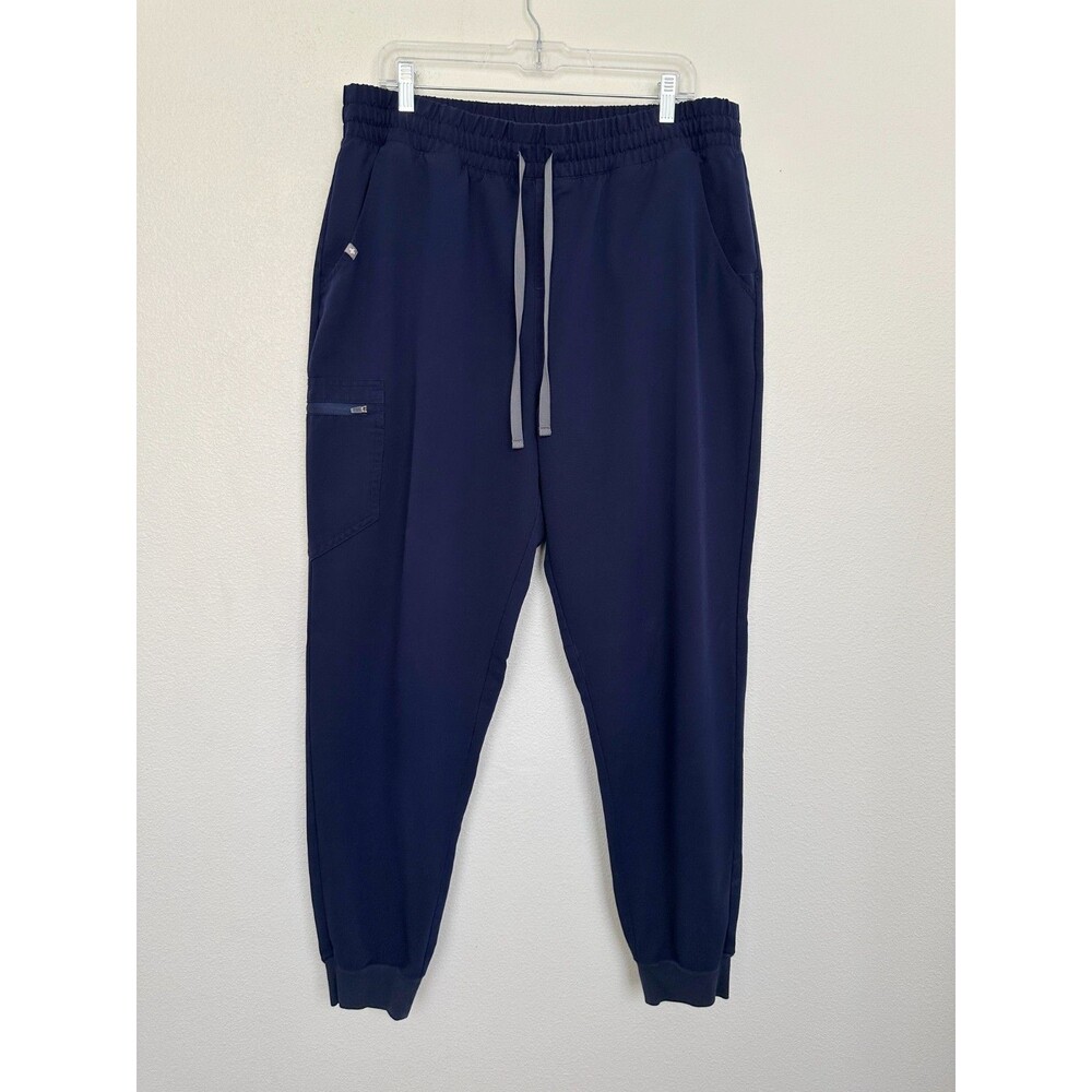 FIGS Zamora Scrub Pant Jogger Navy Blue Medical Women's Large Petite LP